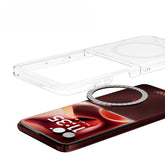 For Moto Razr 60 Ultra Transparent Hard Coated Magnetic Case